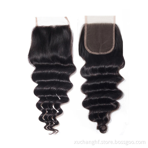 Xuchang Factory Human Hair Weave Bundles 100% Human Hair Extension Loose Deep Raw Virgin Cuticle Aligned Peruvian Hair